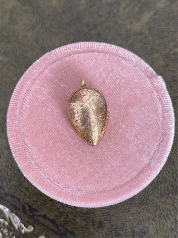 Reserved 15ct 19th Century Egg / Pear Locket