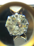 Old cut solitaire engagement ring - Ishy Antiques