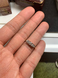 Vintage Old Cut diamond 5 Stone Ring