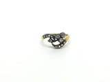 Old Cut Diamond Flower Ring Circa 1870 - Ishy Antiques
