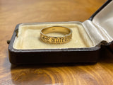 Vous et nul autre 14ct Gold Ring