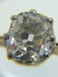 0.40ct 18ct & Platinum Old Cut Diamond Ring - Ishy Antiques
