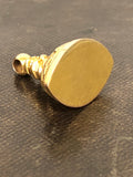 1912 9ct Gold Fob