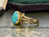 Reserved Late 18th Century Turquoise Ring