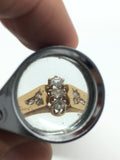 18ct Gold Dutch Rose Cut Diamond Ring Circa 1900 - Ishy Antiques