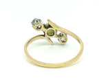 Edwardian Diamond and Pearl Ring 18ct Gold - Ishy Antiques