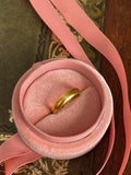 Vintage 22ct Gold Band 7.5g