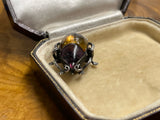 Early 20th Century Rock Crystal Beetle Brooch