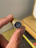 18ct Gold Sapphire and Diamond Ring