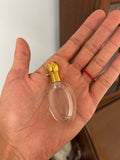 Victorian 18ct Gold Glass Scent Bottle