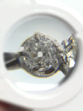 1930's Platinum Old Cut Diamond Three Stone Ring - Ishy Antiques