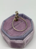 reserved Edwardian 18ct White Gold Sapphire and Diamond ring