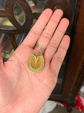 15ct Gold Victorian Horseshoe Locket Pendant