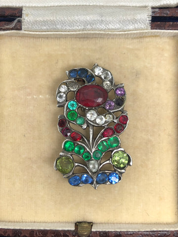 Reserved! Part 1/2 18th Century Paste Flower Brooch