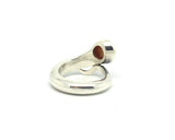 Sterling Silver Snake Ring with S Intaglio