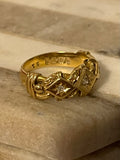 Reserved 18ct Antique Knot Ring