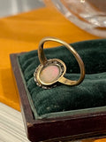 Reserved Opal and Rose Cut Diamond ring 1925