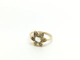 Rose Cut Diamond Ring 18ct Gold - Ishy Antiques