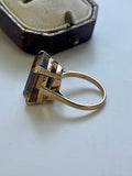 9ct Gold Citrine Cocktail Ring