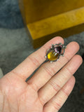 Early 20th Century Rock Crystal Beetle Brooch