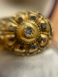 15ct Gold Iberian Diamond Ring c.1850