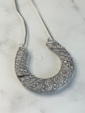 Reserved Edwardian Platinum Diamond Necklace