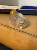 Victorian 18ct Gold Glass Scent Bottle