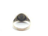 Reserved! Heart in Hand gold Signet Ring - Ishy Antiques