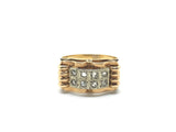 Retro Rose Cut Diamond Ring - Ishy Antiques