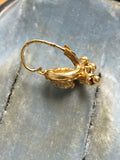 Antique old cut diamond earrings c.1900