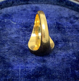 18ct Gold Jessant-de-lys Signet Ring by Deakin & Francis