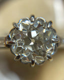 Private sale 2.45ct Old Cut Diamond Ring
