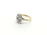 Large 18ct Gold Diamond Ring - Ishy Antiques