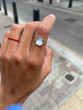 Antique Moonstone and Diamond Ring