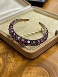 Victorian Tourmaline Crescent Brooch