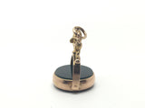9ct Gold Lion Fob - Ishy Antiques