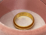 Vintage 22ct Gold Band 7.5g