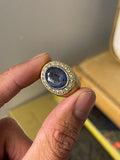18ct Gold Sapphire and Diamond Ring