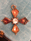 Georgian Paste Cross in Gold