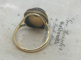 Victorian 18ct Scarab Ring