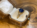 18ct Gold Sapphire Buttercup Ring
