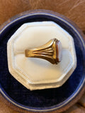 18ct Gold 1909 Sardonyx Signet Ring