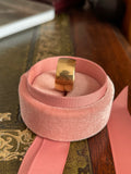 Reserved 18ct Wide Gold Wedding Band 12.5 grams