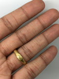 Antique Gold Decorated Ring - Ishy Antiques