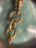 Vintage 9ct Gold knotted Link Necklace