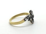 Old Cut Diamond Flower Ring Circa 1870 - Ishy Antiques