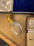 Victorian 18ct Gold Glass Scent Bottle