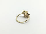Rose Cut Diamond Ring 18ct Gold - Ishy Antiques
