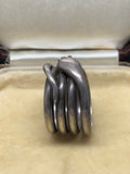 Victorian Silver Snake Ring