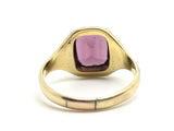 Stunning 19th Century 15ct Gold, Almandine Garnet Signet Ring - Ishy Antiques